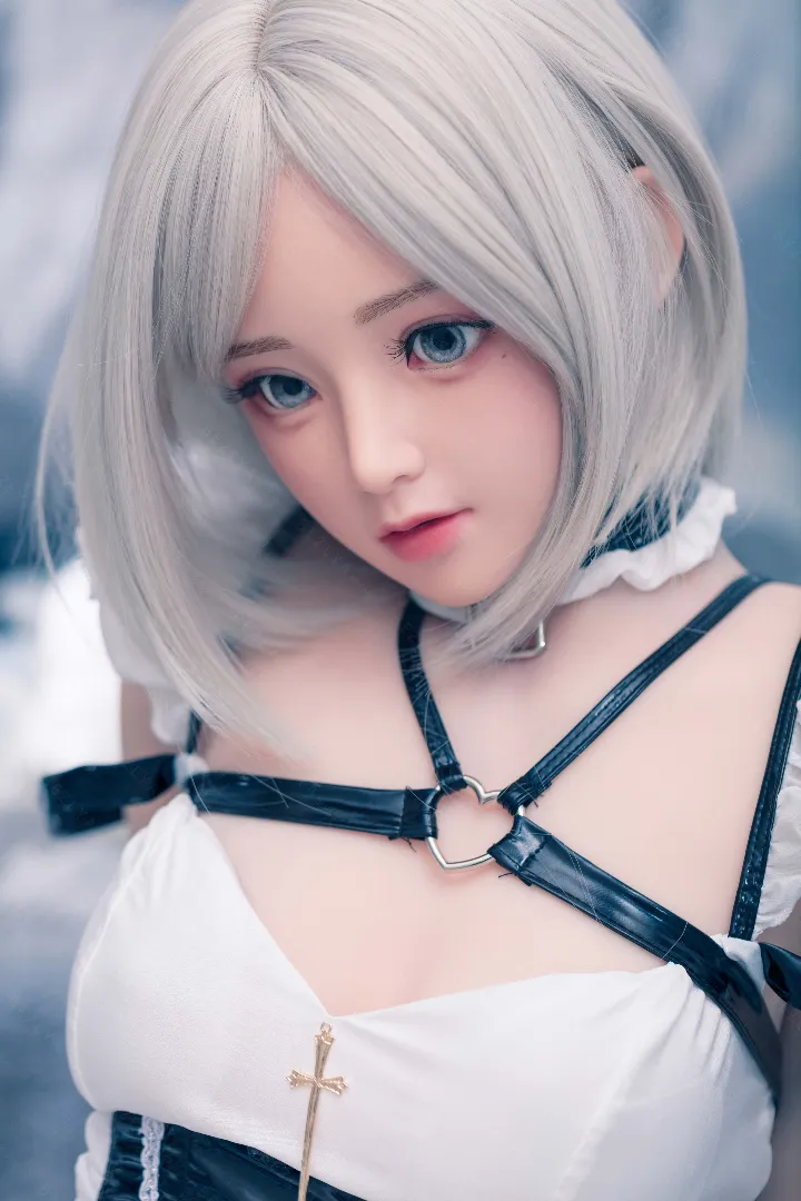 155cm (5ft1) Aカップ 可動式ジョー ハイブリッドラブドール linlan